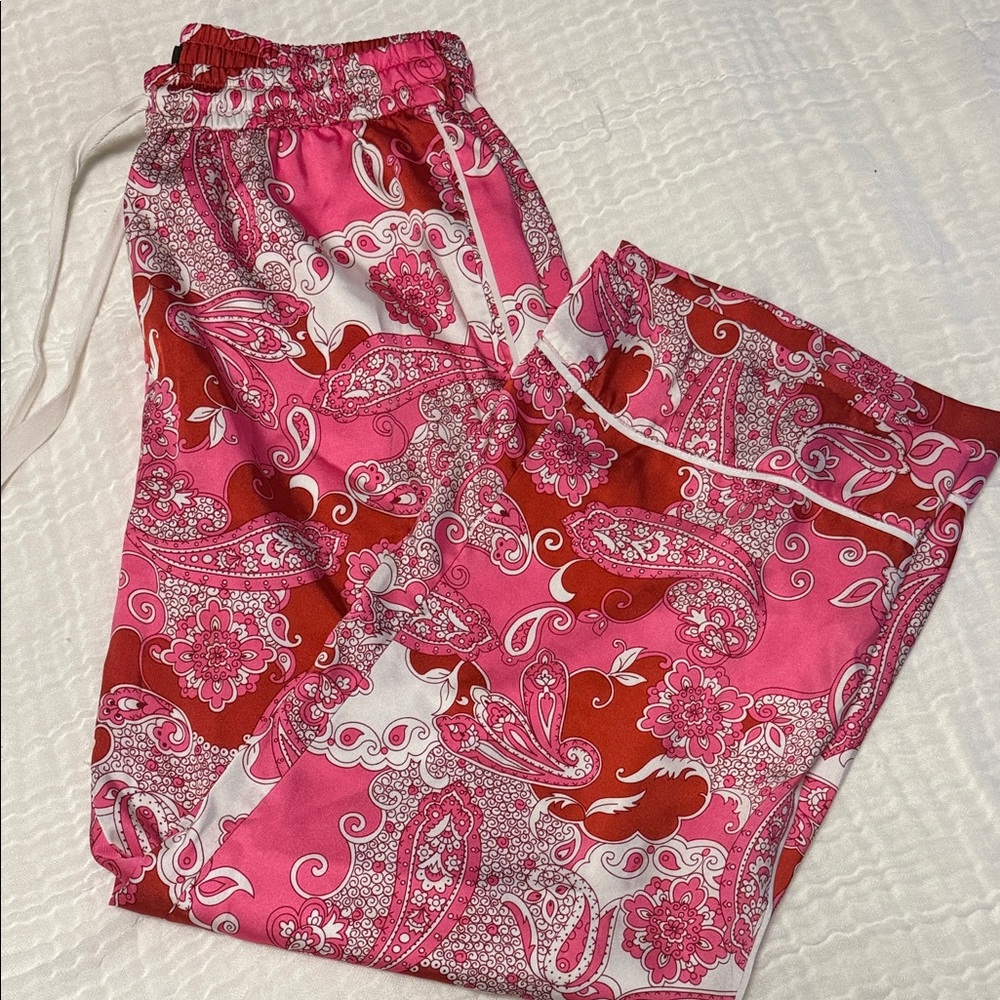 J.Crew silk pajama pants